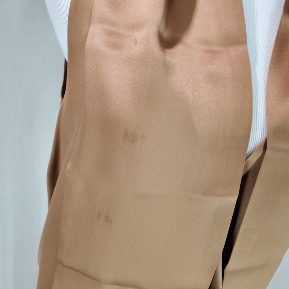 Louis Feraud Gorgeous 100% Silk Wrap Front Tank Blouse with Matching Scarf Set - Picture 11 of 16